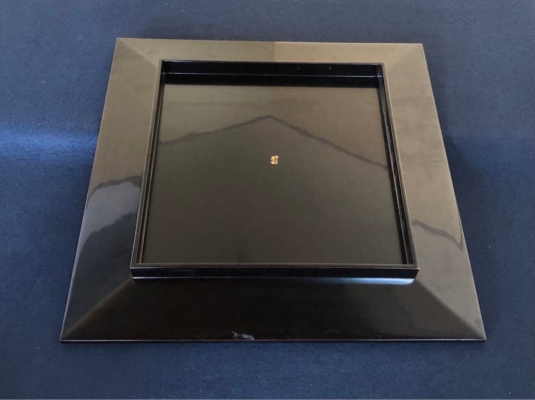 割引❗️《レ》輪島塗 盛器 輪島 慶塚作 木製漆器 共布 共箱 251125え6