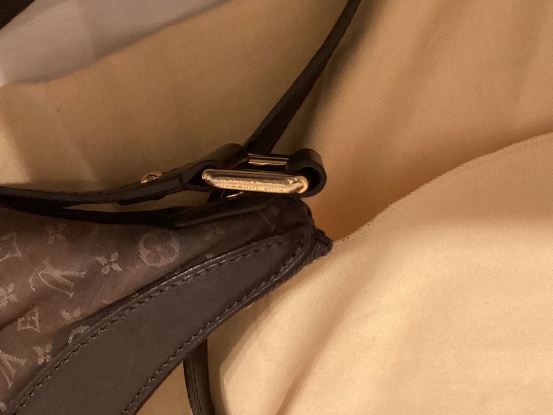 LOUIS VUITTON ルイヴィトンモノグラム ミニランショルダーバッグ本物