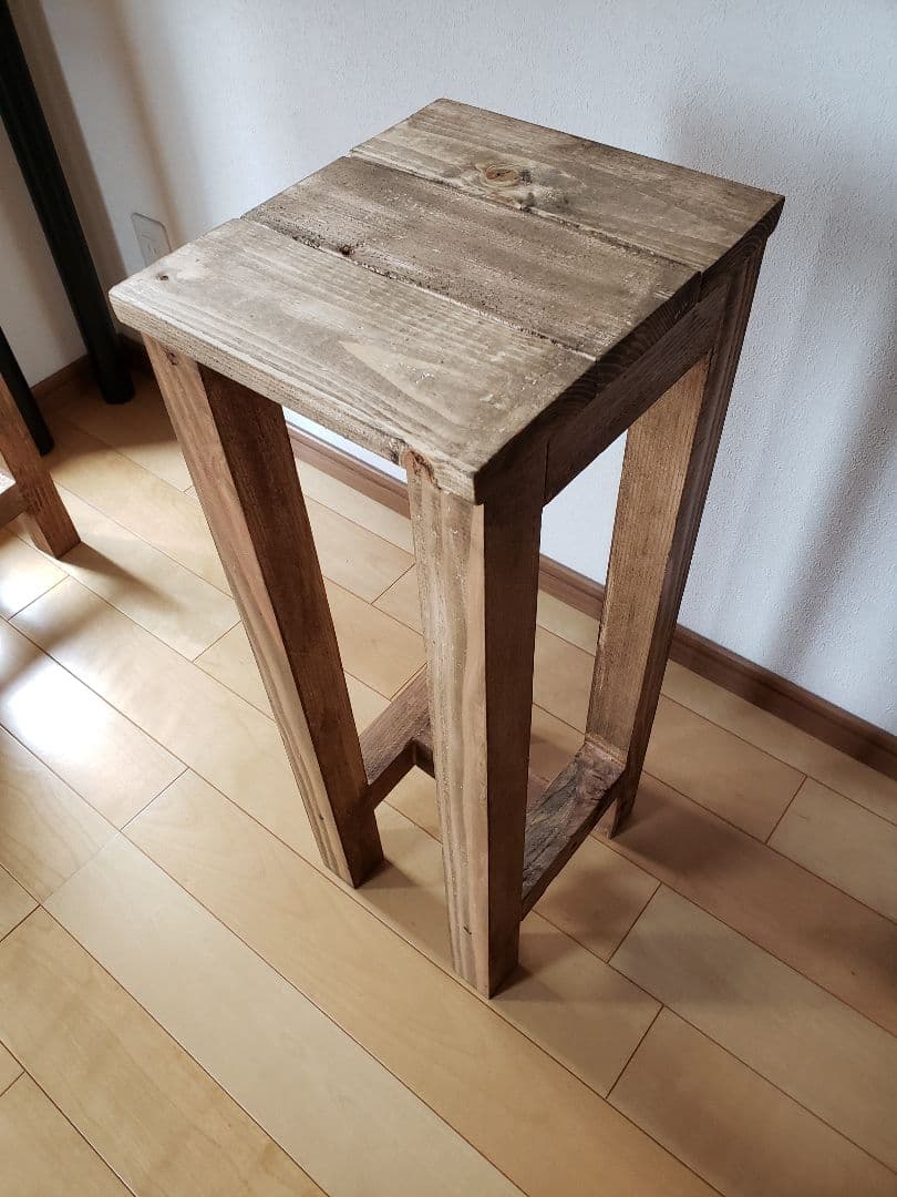 E*M様 90✕54 パソコンテーブル ジャコビーン　無垢材　無塗装　天然