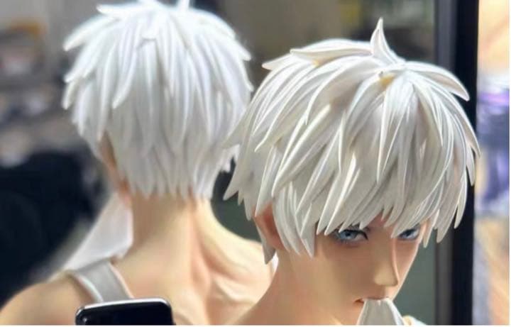 呪術廻戦 五条悟 ガレージキット ガレキ 最新 スタチュー塗装済み完成