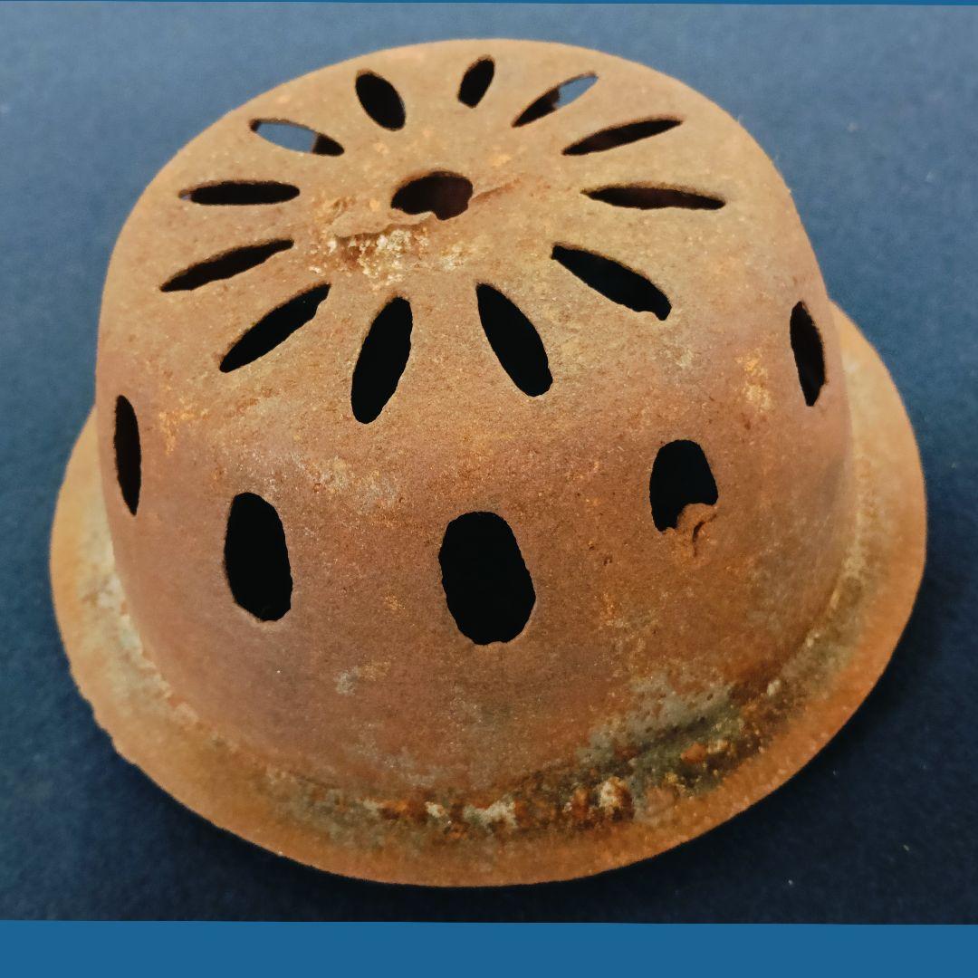 1080AL57 当時物 瓶掛 煉炭焜炉 サクラコンロ 鉄製銅製 松竹梅