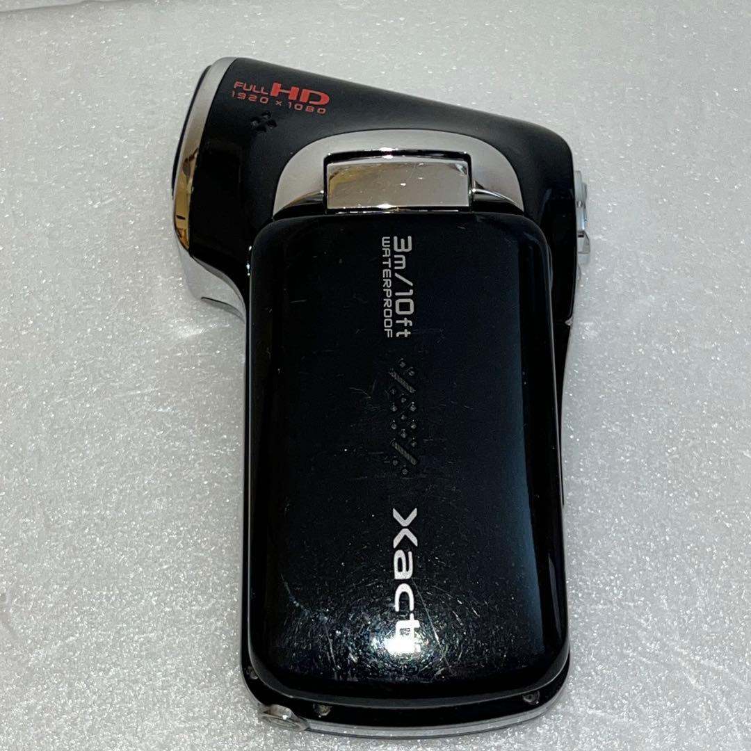 SANYOデジタルムービーカメラXacti DMX-CA100ブラック☆実動品☆