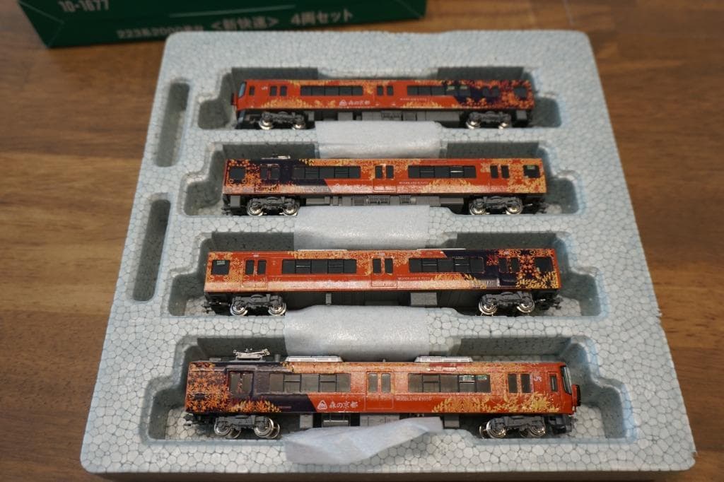 KATO 223系6000番台 森の京都 QRトレイン仕様 4両編成セット