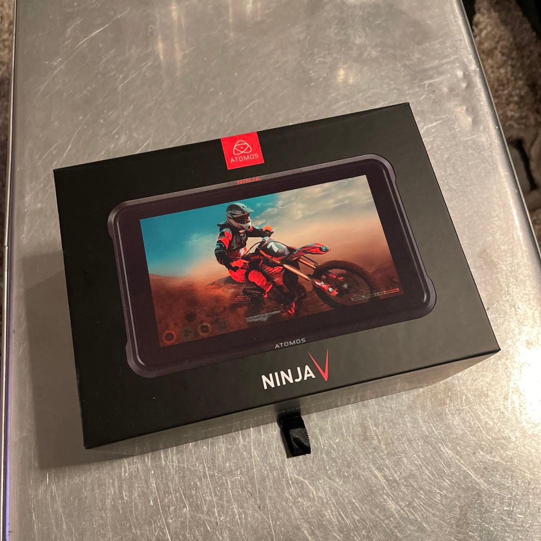 美品「Atomos ninja v+」 純正バッテリー3個セット アトモスATOMOS