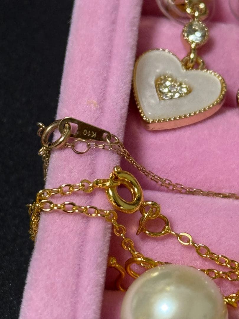 C*.様 遺品整理 アクセサリーまとめ　ネックレス　リング　等　USED品