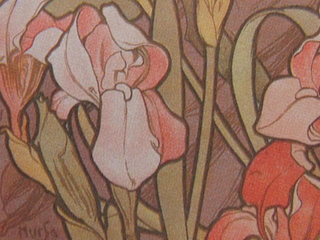 アルフォンス・ミュシャ、アメジスト、連作〈四つの宝石〉より