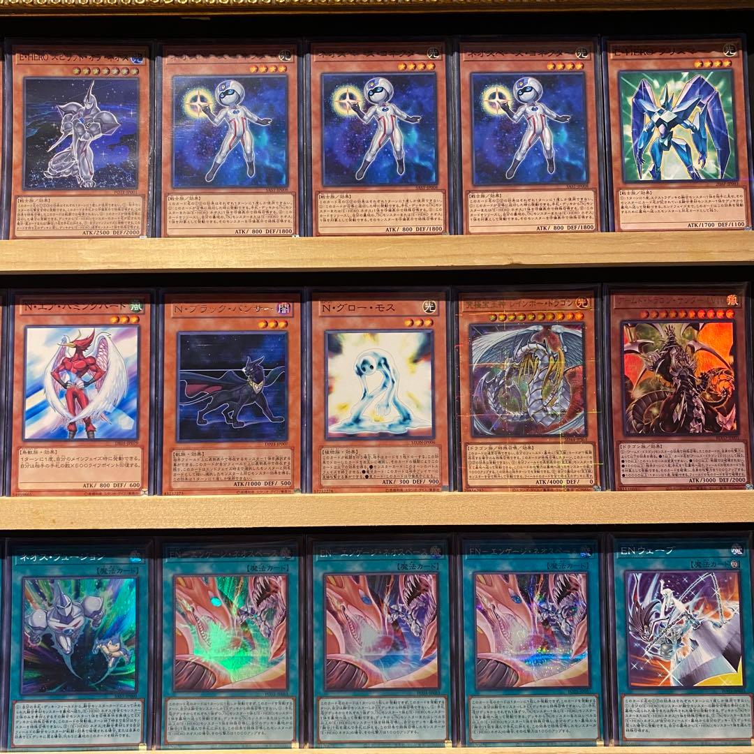 即日発送！ネオスヒーローデッキ　ネビュラ　ゴッド　グラン　レインボー　ブラック