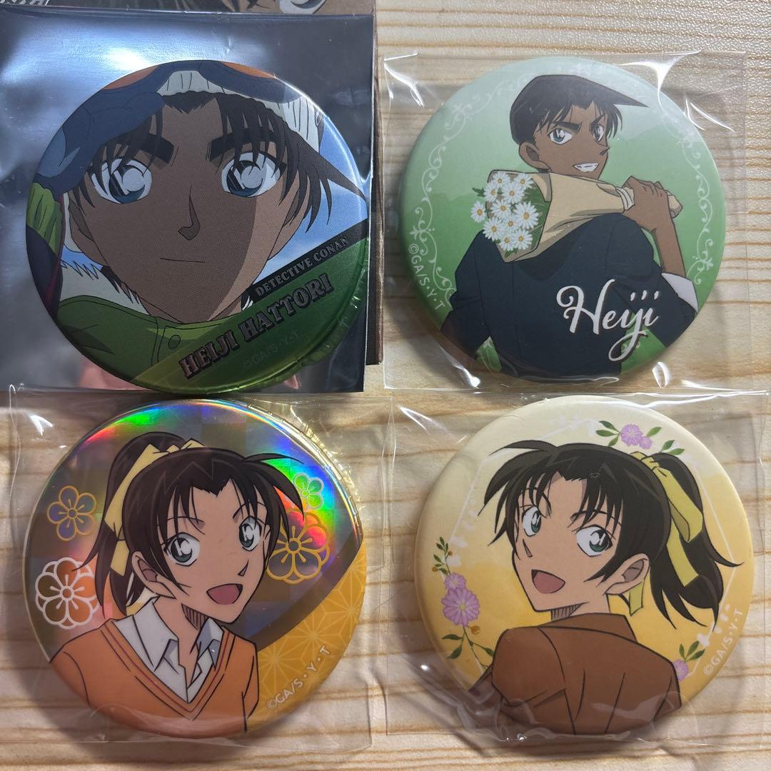 名探偵コナン 缶バッジ（全3種類） 迷宮の十字路（クロスロード） 未開封☆