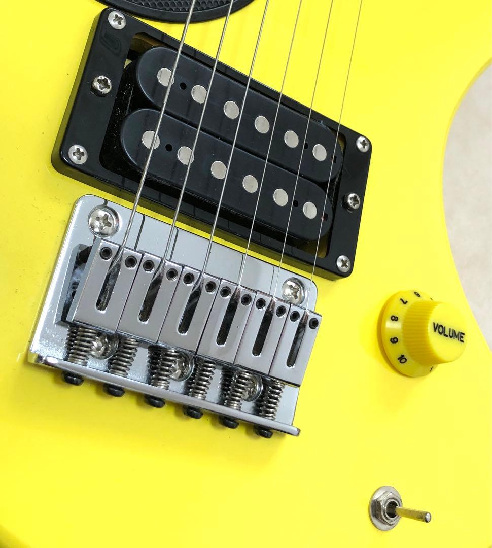 超美品！！】ZO-3 イエロー アンプ内蔵ミニギター 専用ソフトケース付