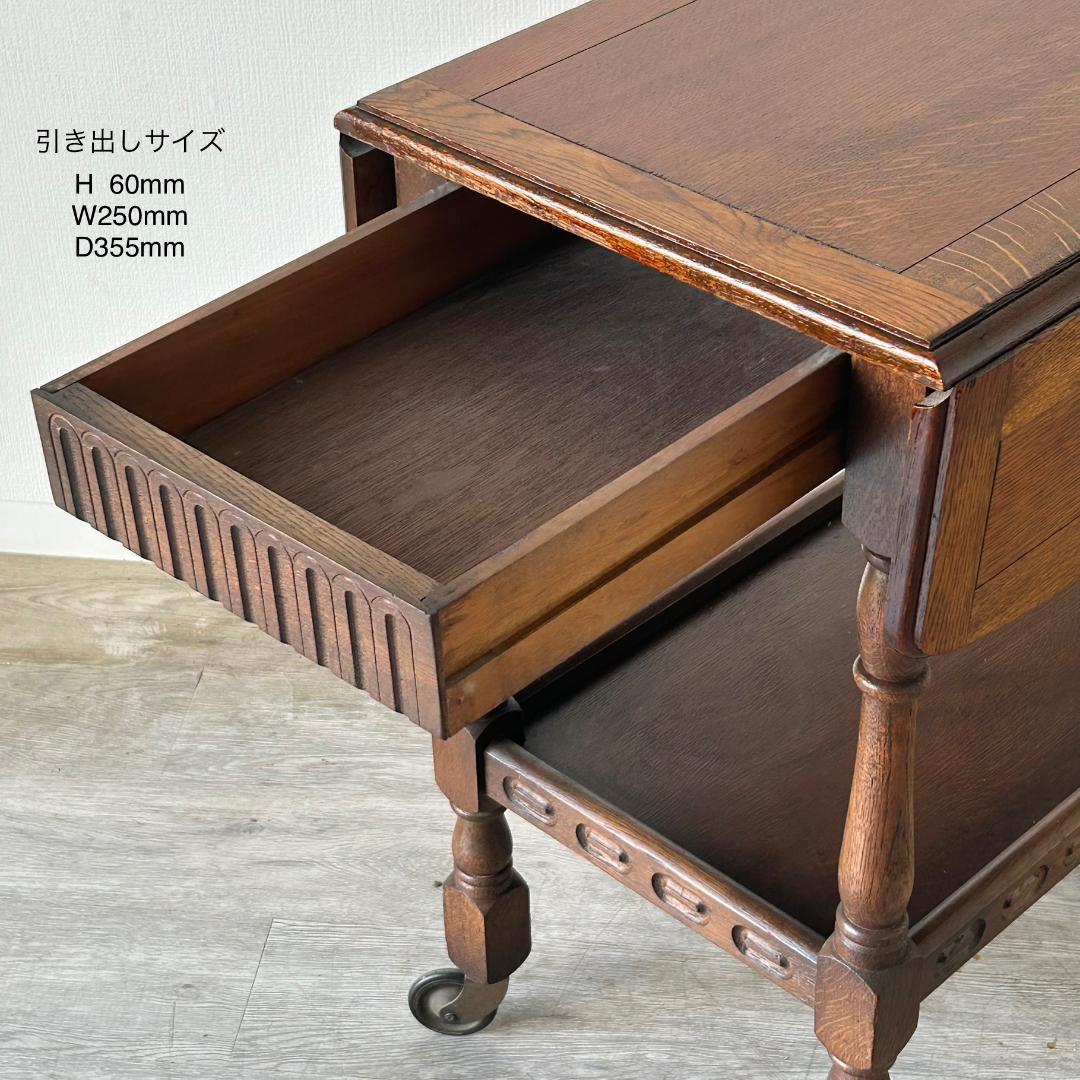 イギリス アンティーク 家具 ティー トローリー 1930年頃 613A - メルカリ