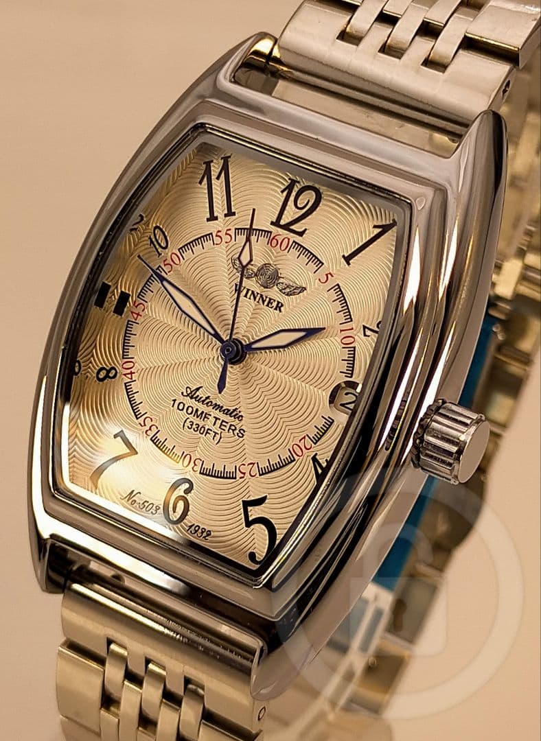 タイガーご予約品【機械式自動巻き/新品】裏スケ ７連ss