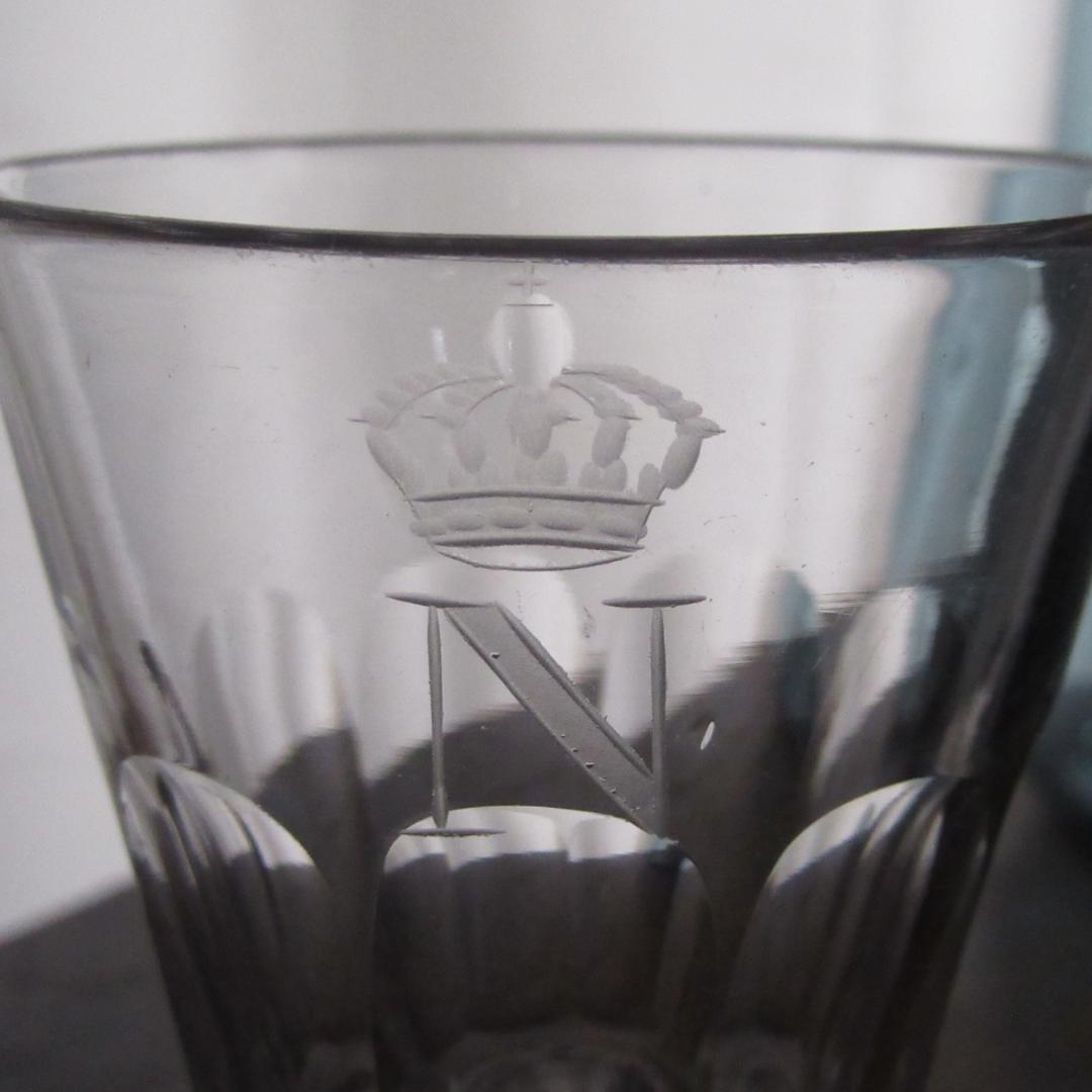 アンティークバカラ 1900年頃「Conique」モノグラム 希少品 - メルカリ