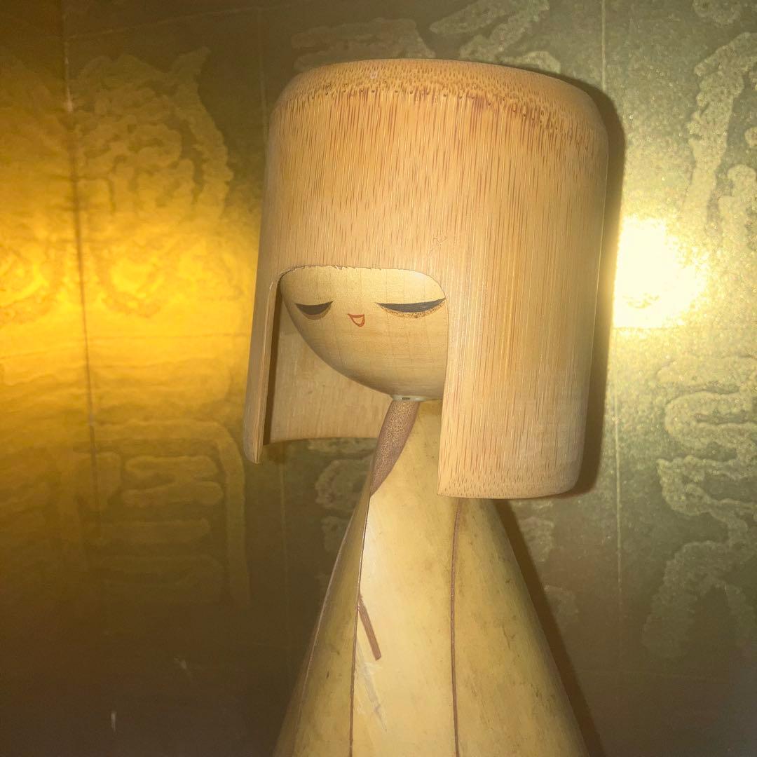 《特級呪物》家内安全、護神の座敷童様宿るこけし人形　曰く付き　縁起物