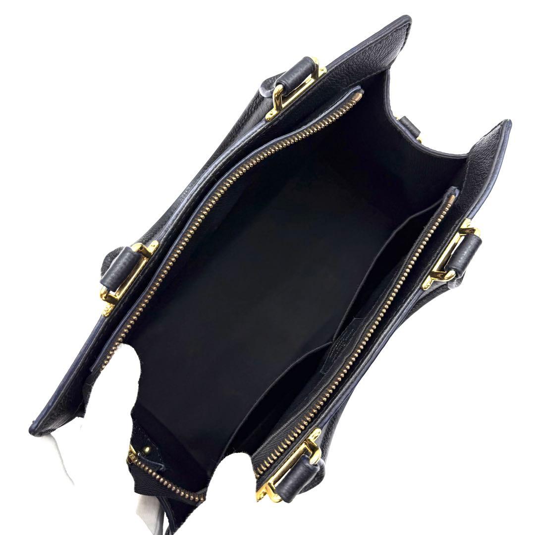 ルイヴィトン モノグラム アンプラント スリーPM ブラック　2way P48