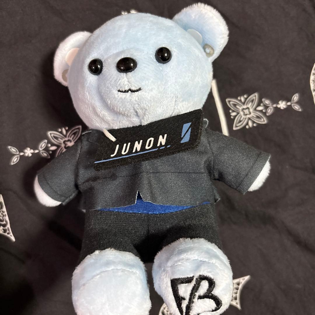 JUNON FBロゴ入りぬいぐるみ3体セット JUNON BE:FIRST ぬいぐるみ3体