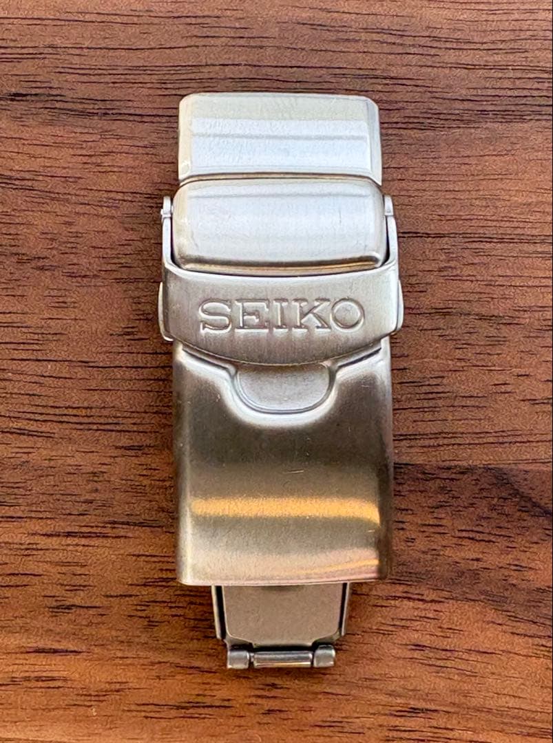 セイコーSBDC029プロスペックスダイバーズショーグン自動巻バックル交換チタン