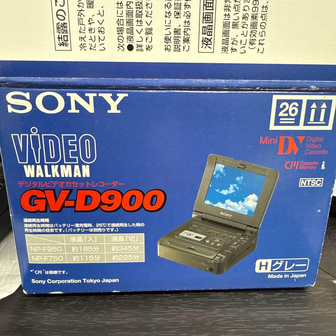ビデオカメラ SONY VIDEOWALKMAN GV-D900