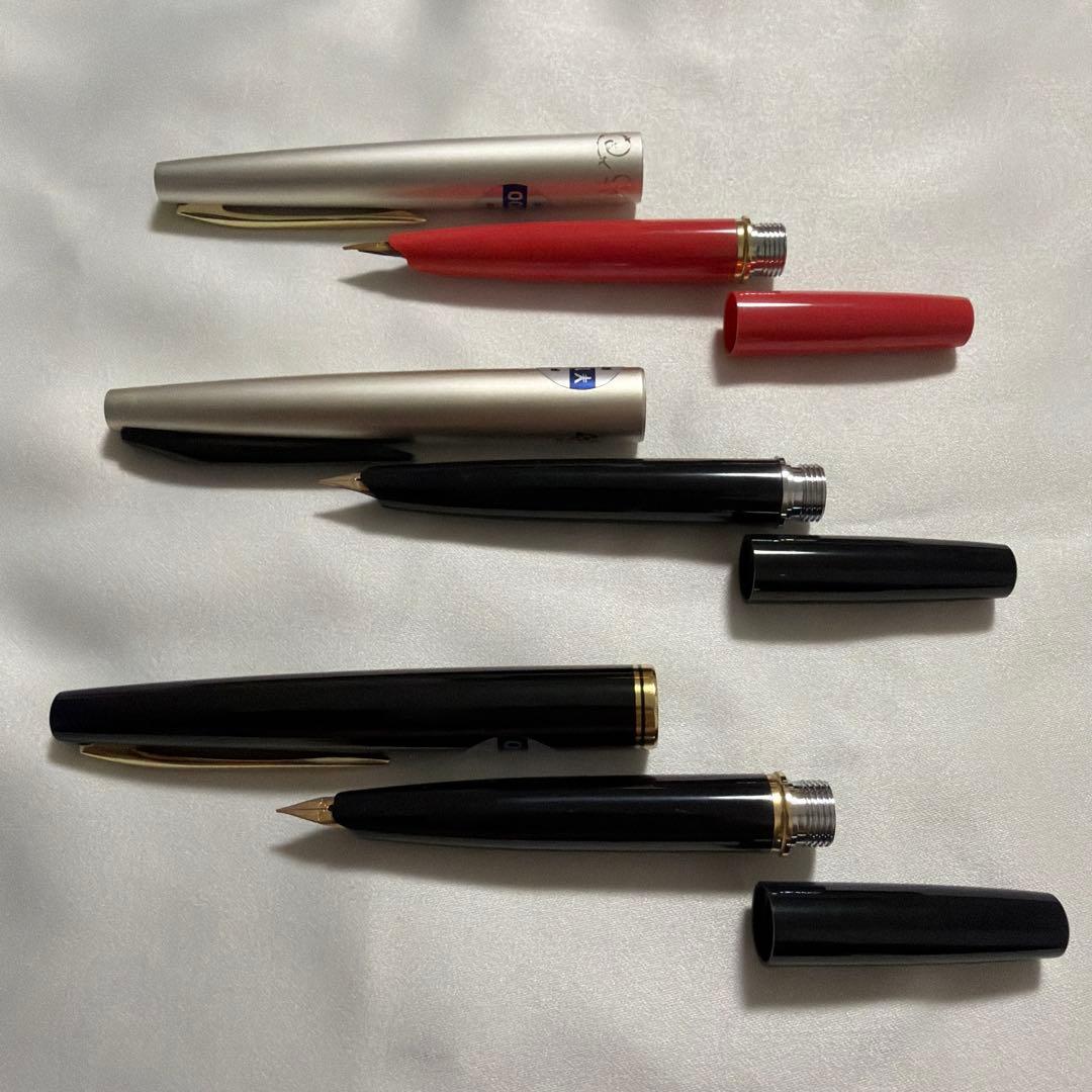 PILOT '70s新品 万年筆 3本セット レトロ - メルカリ