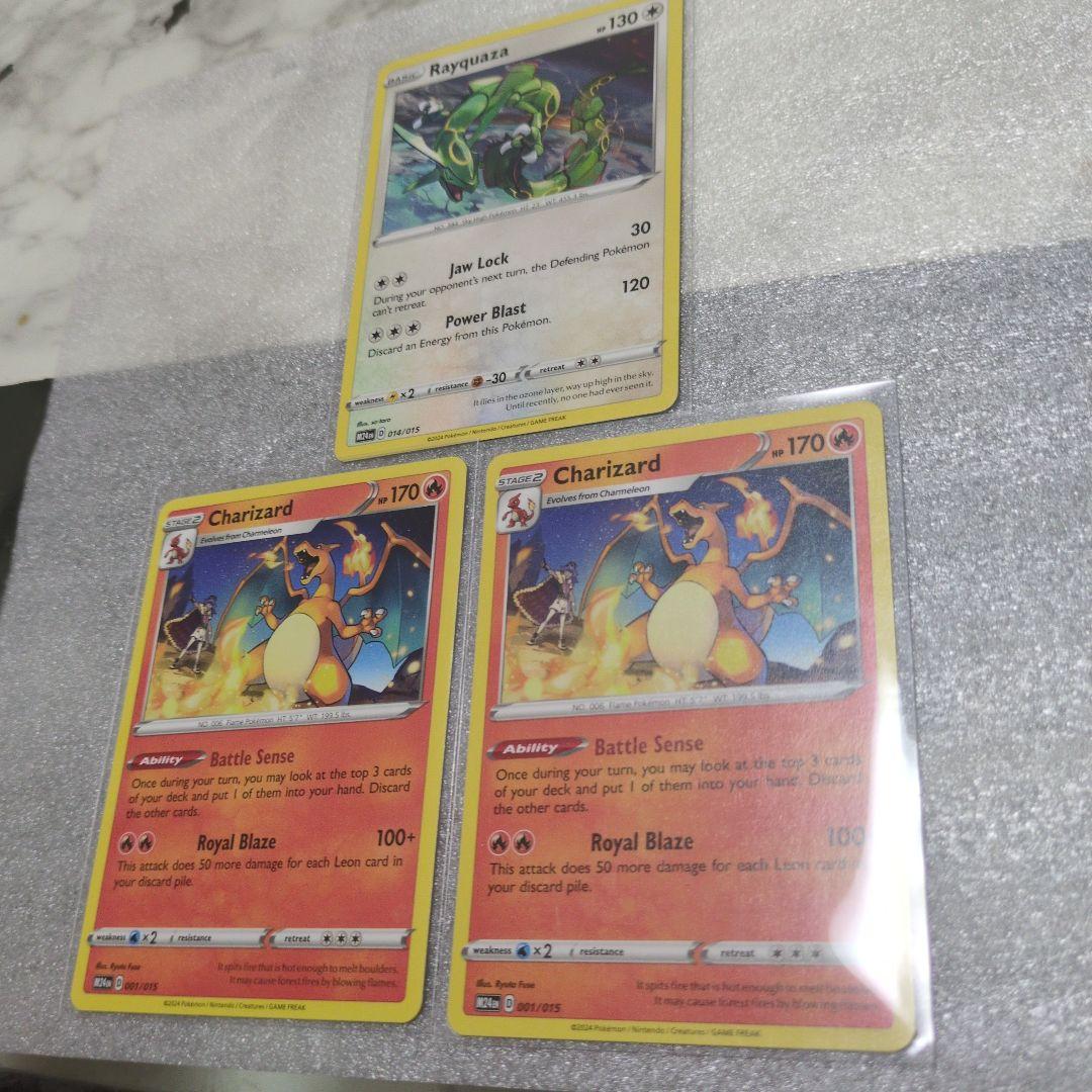 海外版ポケモンカード マクドナルCharizard & Rayquaza セット - メルカリ
