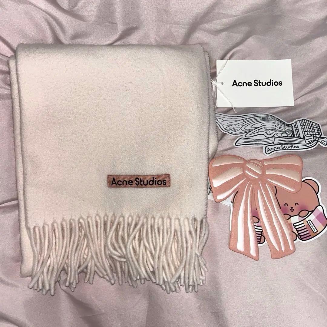 Acne Studios マフラー ストール ホワイト
