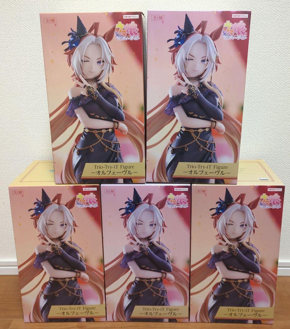5個セット ウマ娘 Trio Try iT オルフェーヴル ラウンドワン