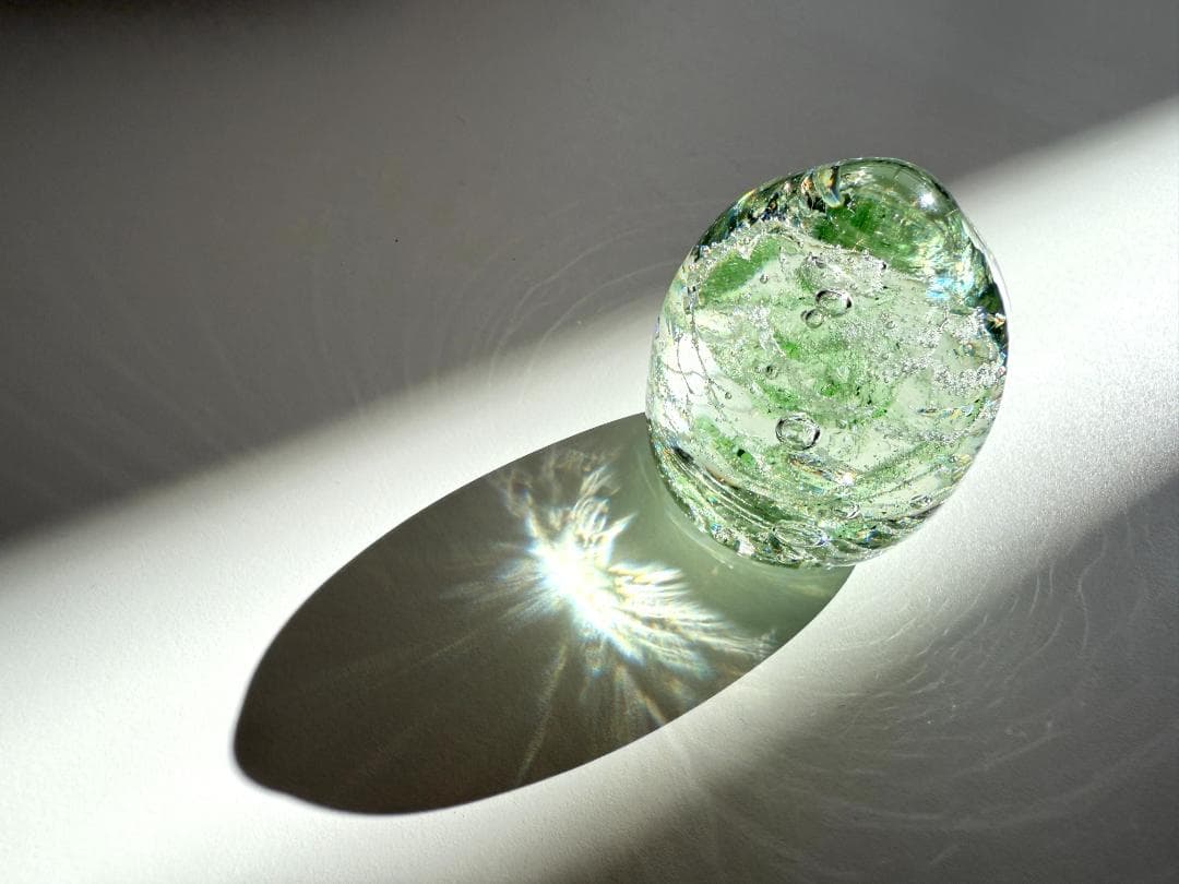 おおやぶみよ ガラスエッグオブジェB おおやぶみよ ガラスエッグオブジェB おおやぶみよ ガラスエッグ