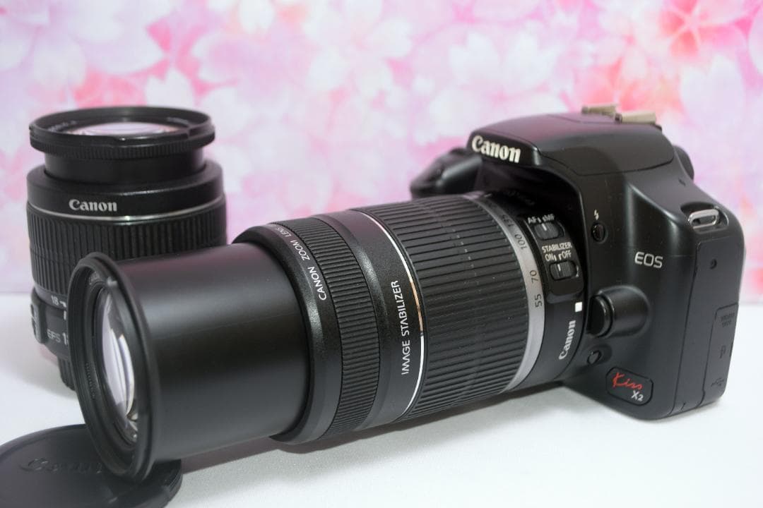 ❤スマホに転送❤キャノン kiss x2 ❤届いてすぐに使える❤超望遠