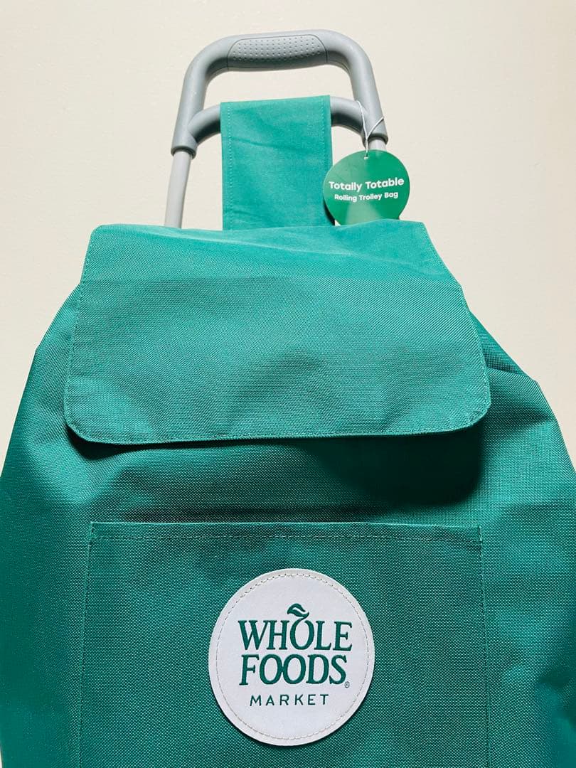Whole Foods Market キャリーカート トロリーカート グリーン