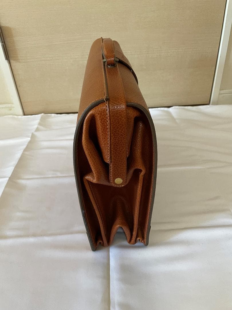 【松戸】アンティーク未使用　クラシック調ビジネスバッグ