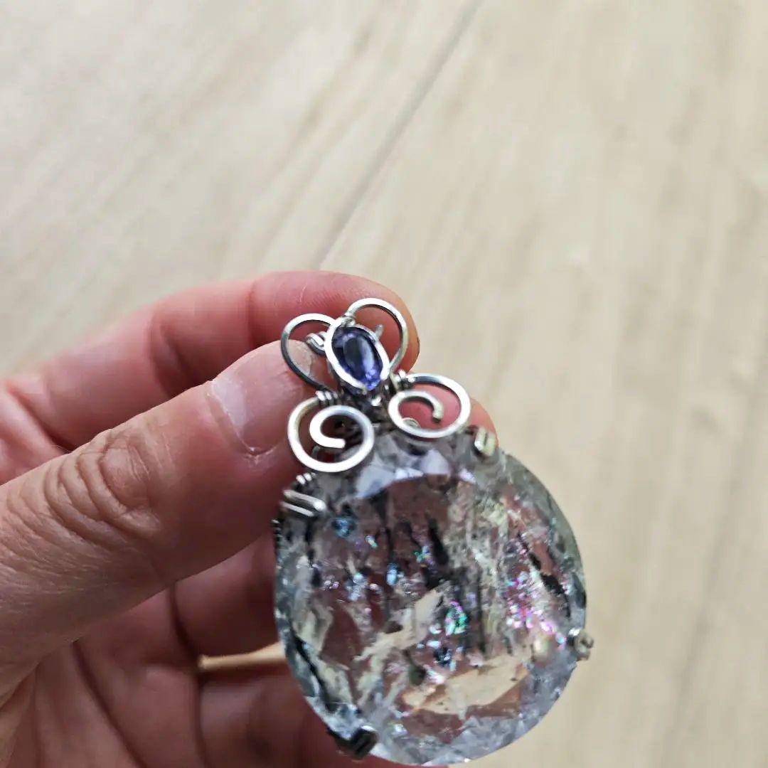 ruiちんさん スーパーセブン タンザナイト ステンレス ペンダント rui