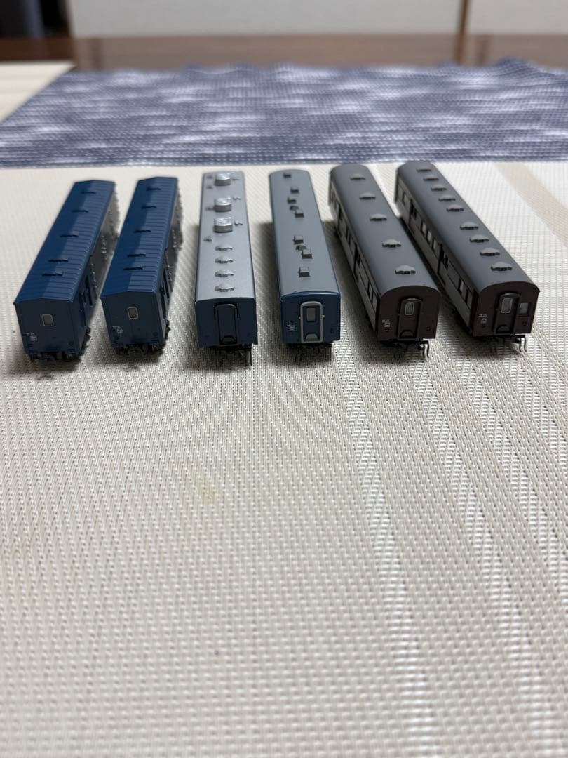 EF58-150 KATO京都店オリジナルと荷物車6両のセット