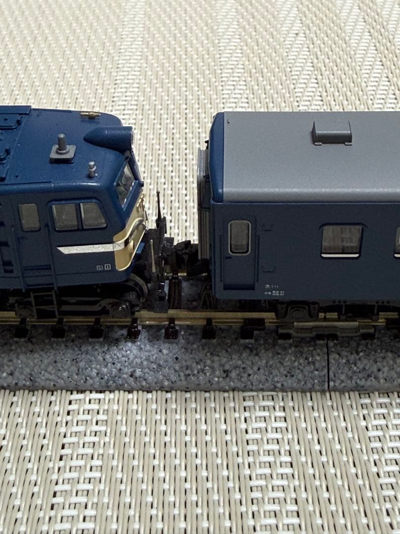 EF58-150 KATO京都店オリジナルと荷物車6両のセット