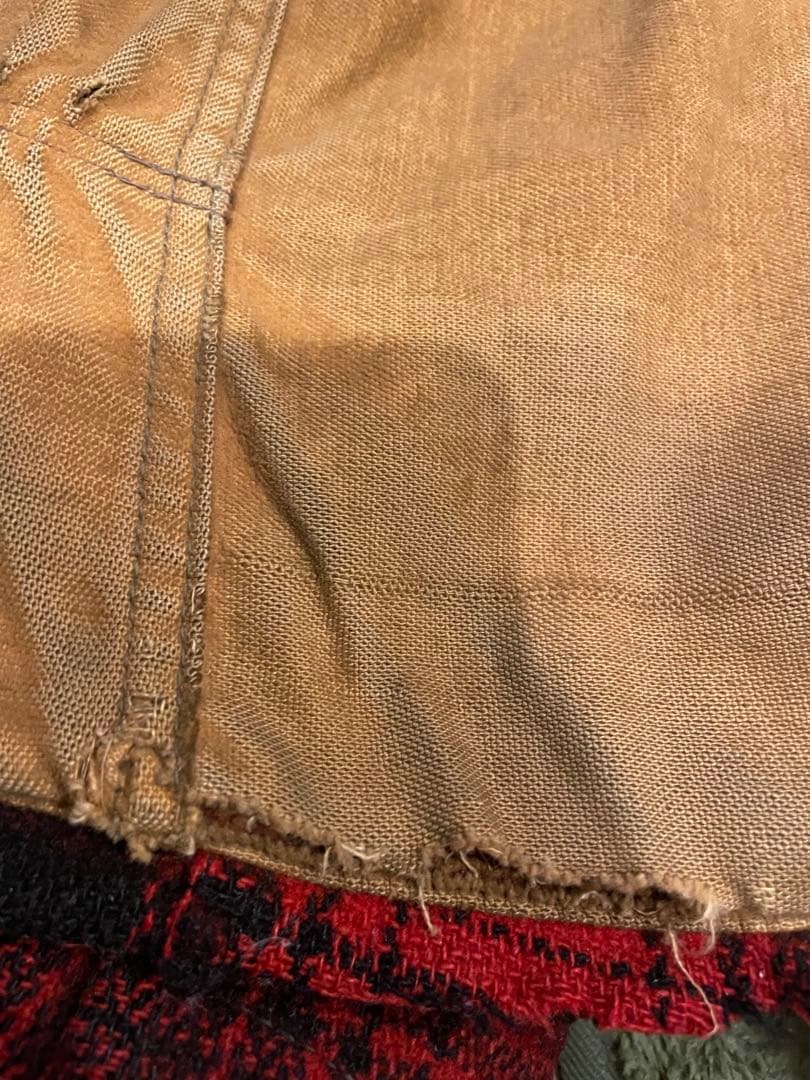 60s〜70s ウールハンティングジャケット　赤黒　vintage