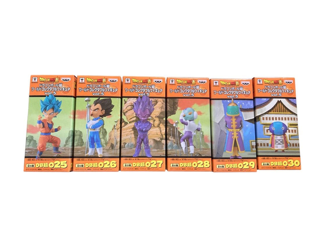 ドラゴンボール ワールドコレクタブルフィギュアセット vol.5 フィギュア