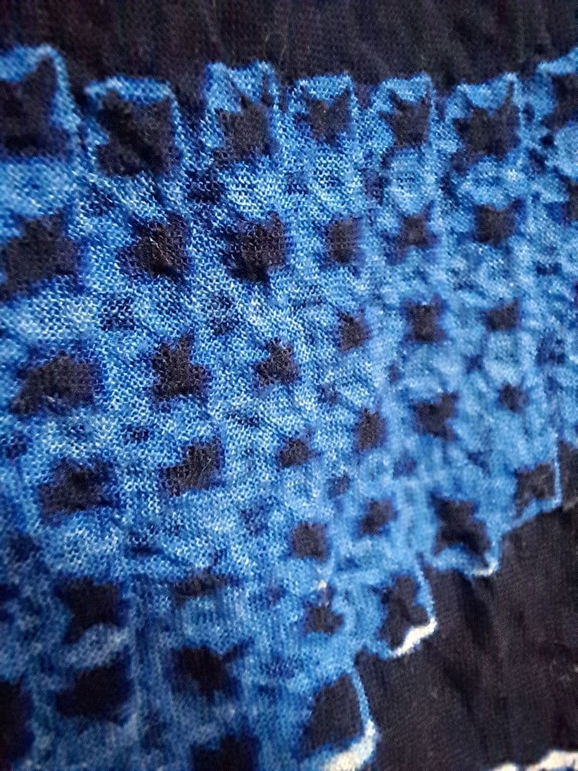 絞り浴衣 有松絞り 石畳