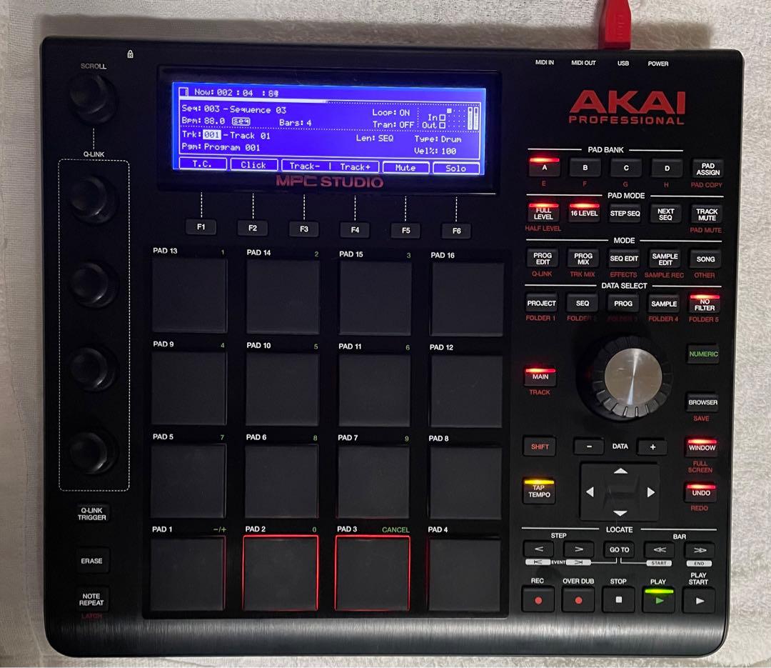 AKAI MPC STUDIO 黒 BLACK DTM DAW サンプラー