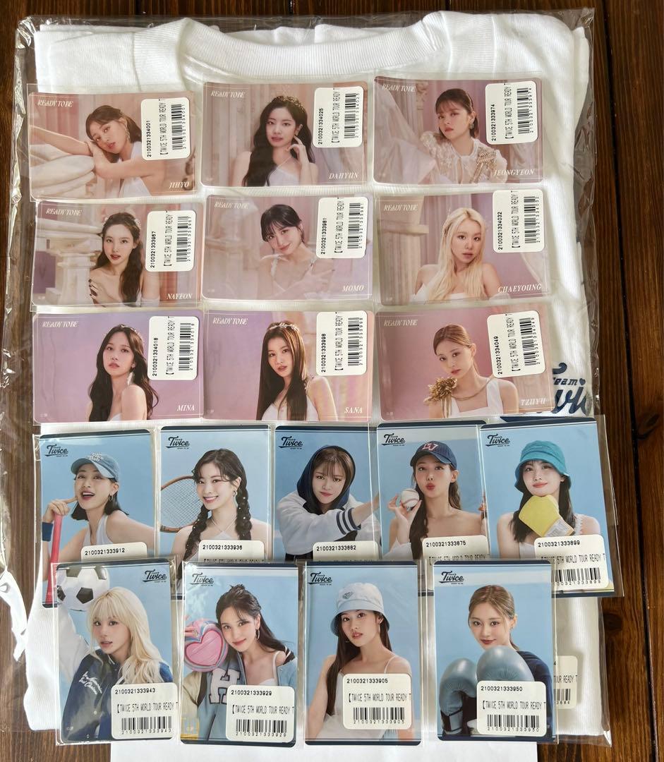 Twice READY TO BE オンラインくじ C賞 サイン入り Tシャツ - メルカリ