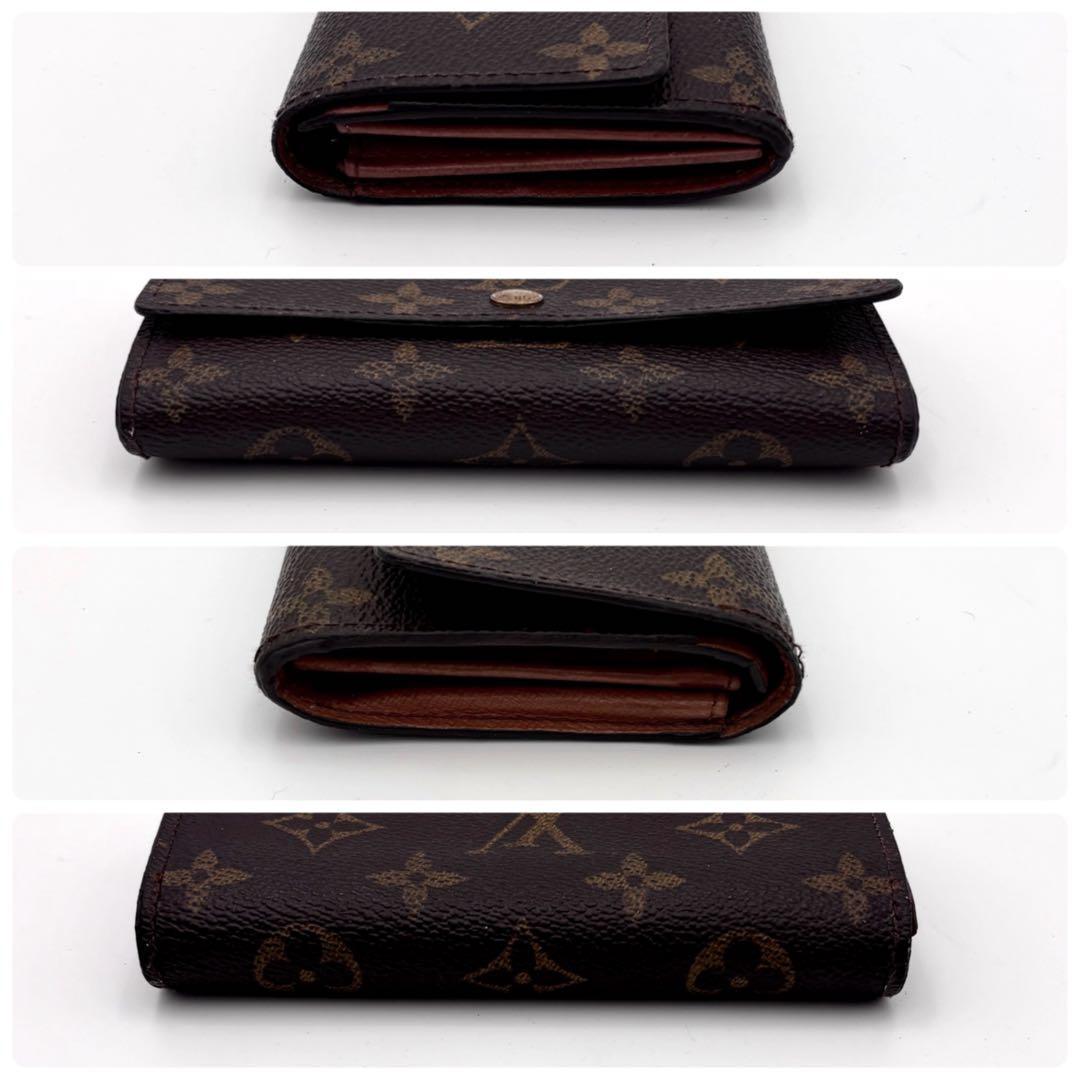 ルイヴィトン モノグラム ポルトモネジップ　ケース　小銭入れ　ミニ財布