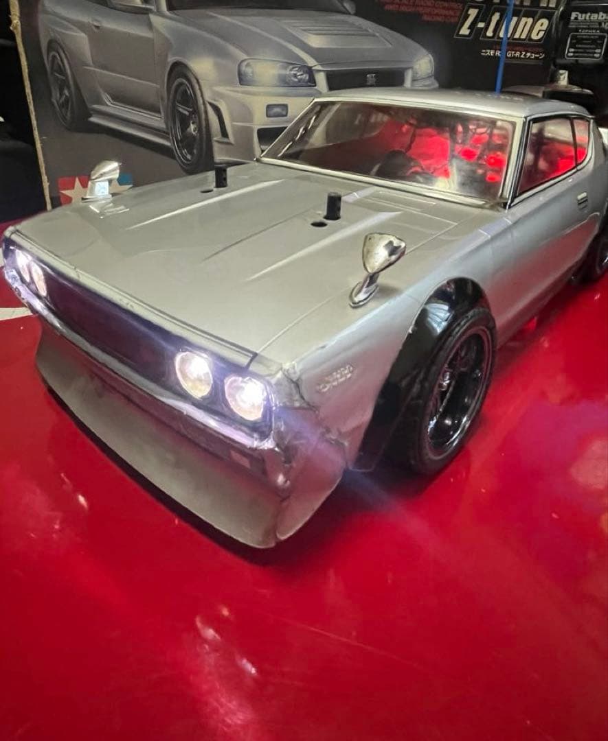 ★1/10 TT-01 スカイラインGT-R ケンメリ ラジコン フルセット