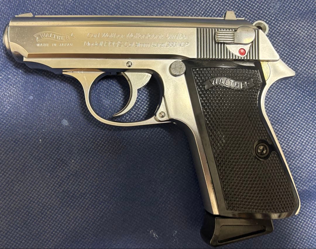 マルゼン　Walther NEW PPK/S ステンレス　ブローバック