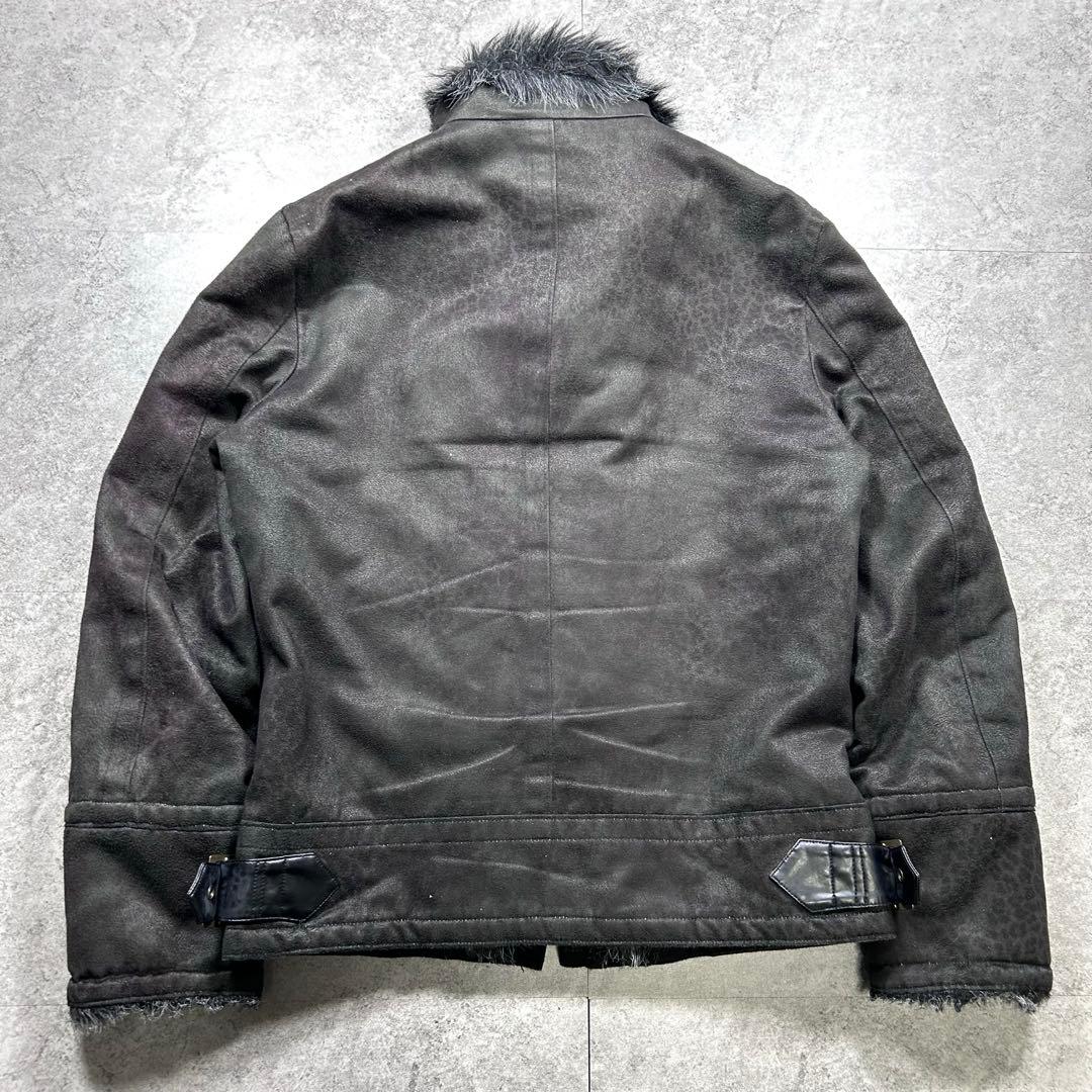 Y2K 00s お兄系 V系 tornado mart ファー ジャケット
