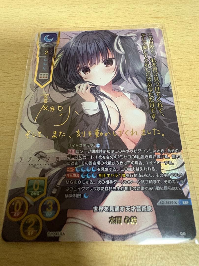 Lycee　ケロQ&枕　世界を見通す天才芸術家　本間心鈴(SSP)