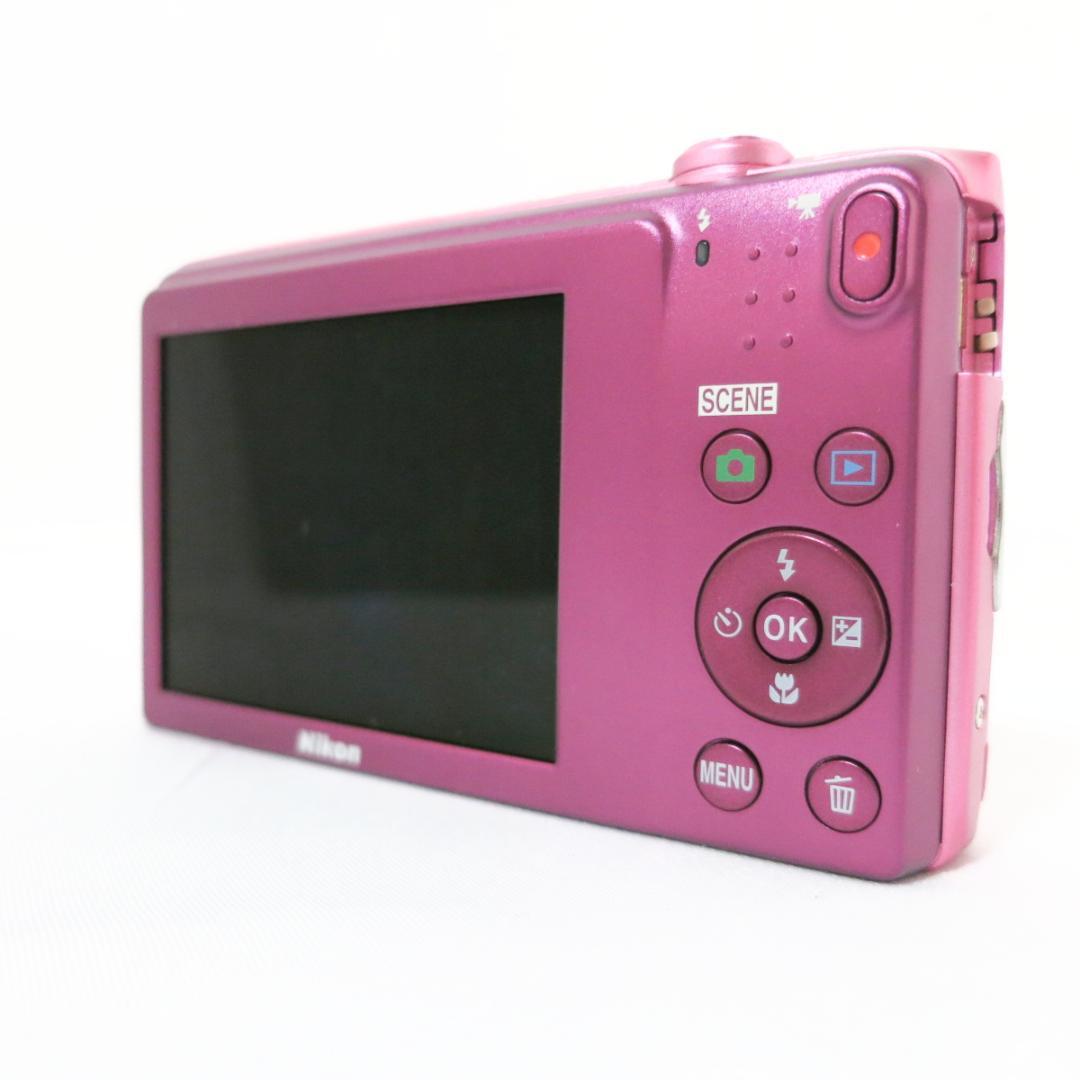 Nikon COOLPIX S3600 ピンク コンパクトデジタルカメラ - メルカリ