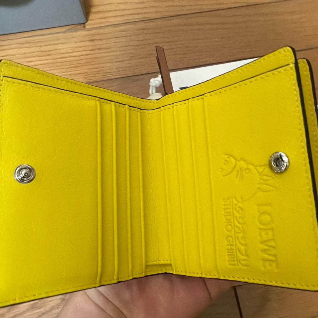 LOEWE ロエベ となりのトトロ 二つ折り財布