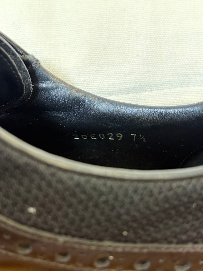 PRADA ブラック モンクストラップシューズ