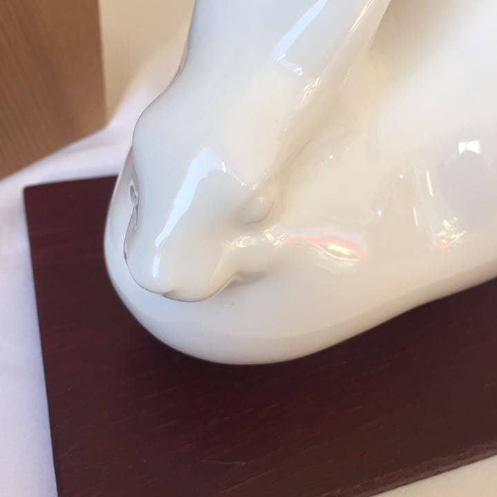 兎置物/陶芸作品/陶器/惣太郎作