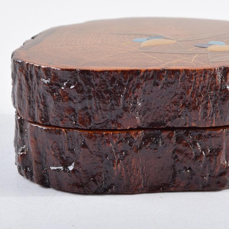 茶道具 正博作 露草蒔絵 蔦香合 共布共箱 V 8968 - メルカリ