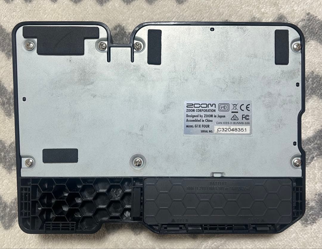 ZOOM G1X FOUR マルチエフェクターメルちゃん