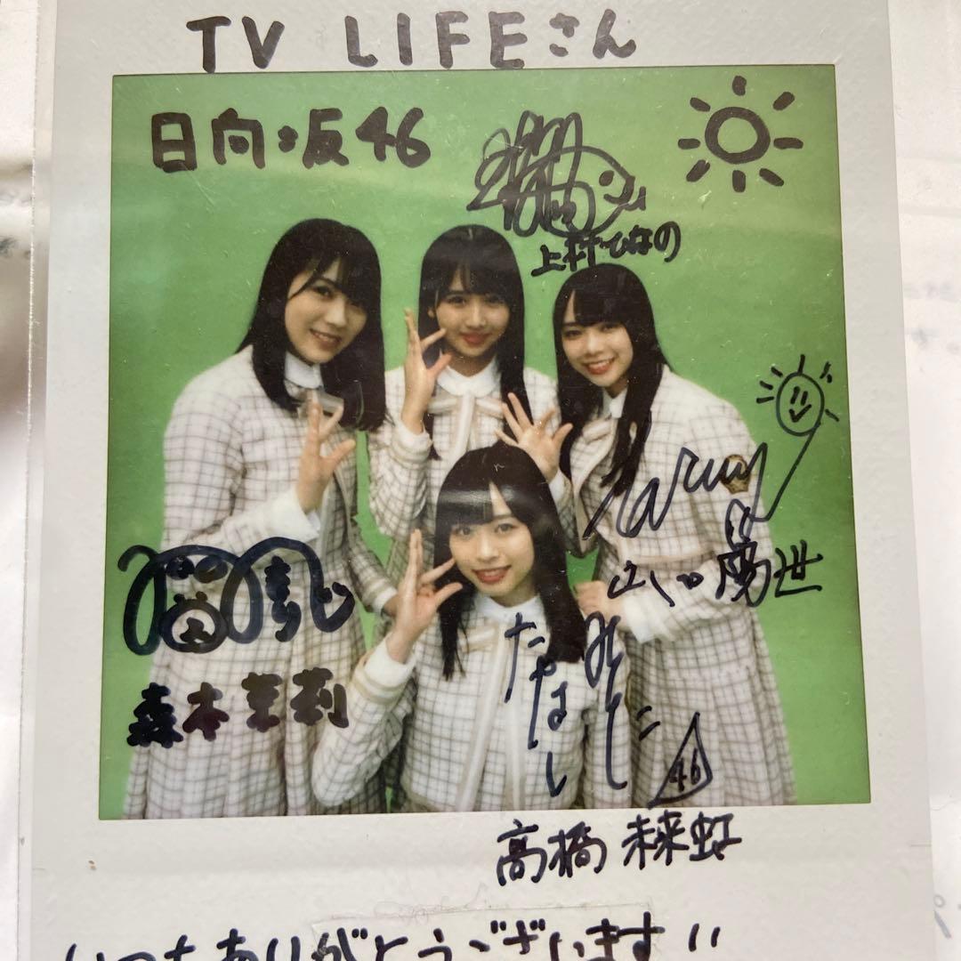 日向坂46 3期生 4人 直筆サイン入りチェキ 日向坂46 加藤史帆