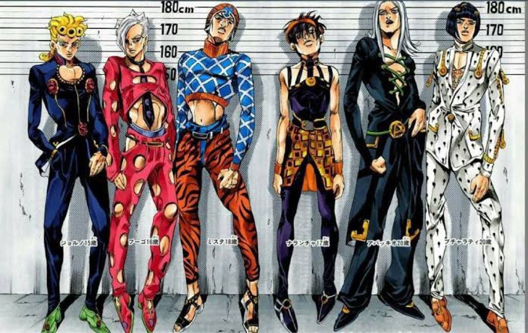 超像可動『ジョジョの奇妙な冒険 第5部』護衛チーム